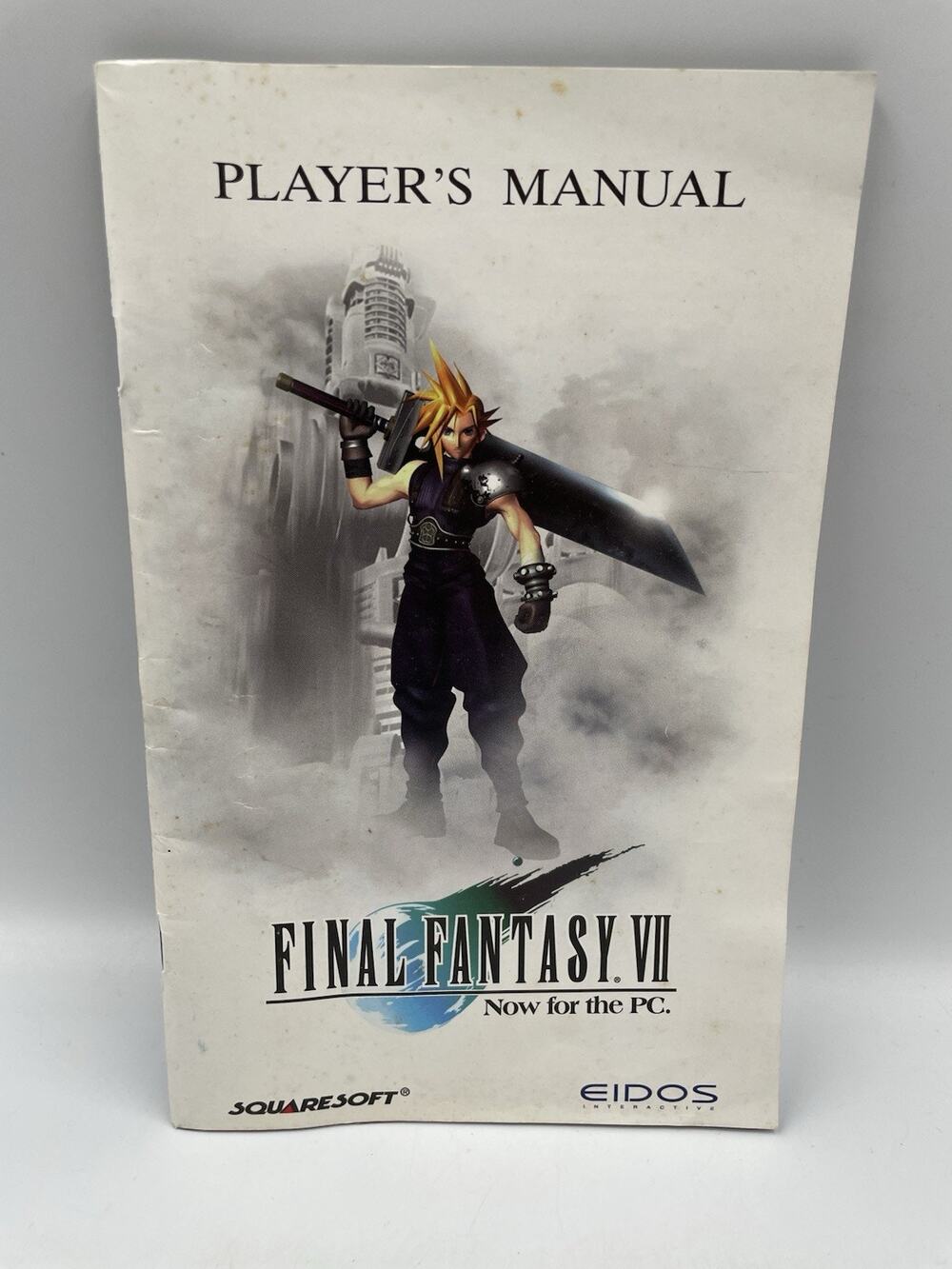 Final Fantasy VII PlayStation 1 Players Manual Only